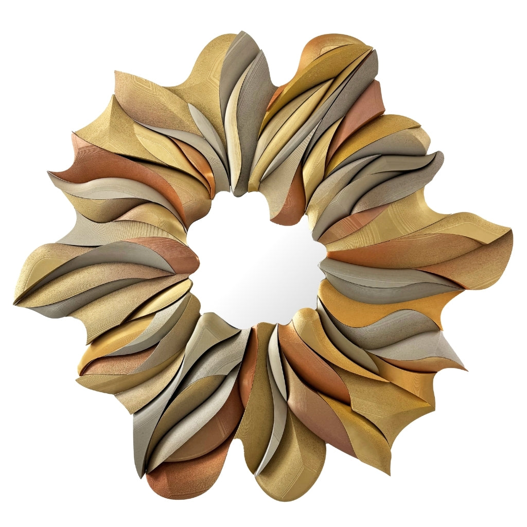 Mirror Golden Flower