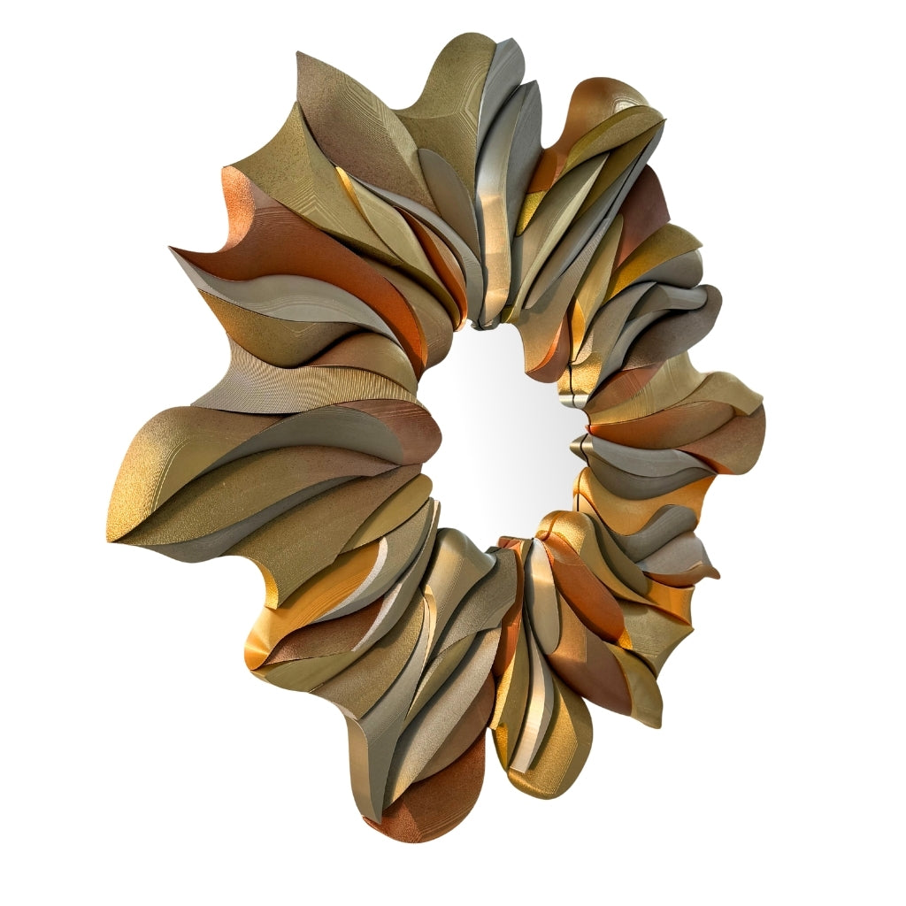 Mirror Golden Flower