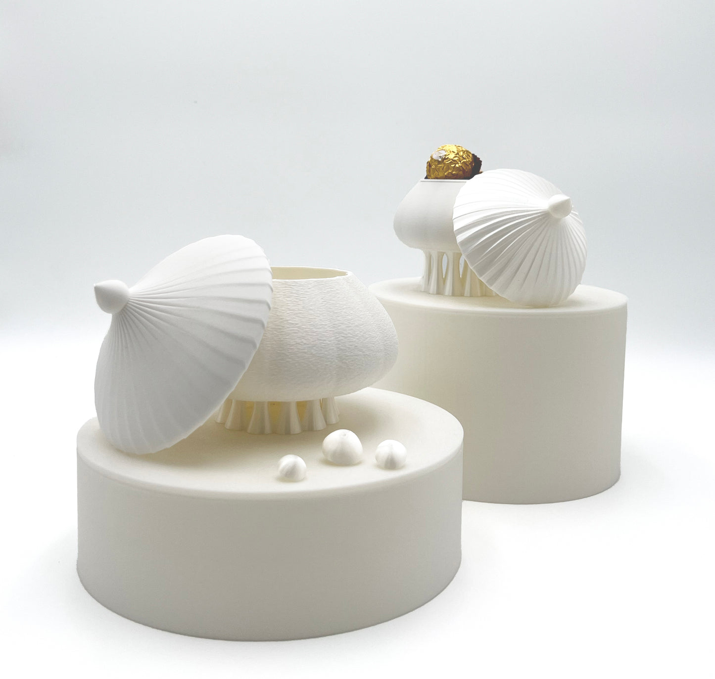 Jar JELLYFISH Medium (White)