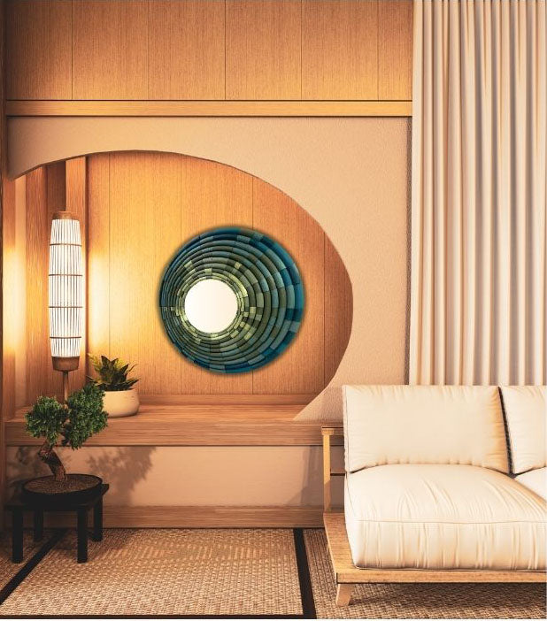 Unique mirror/Custom design/bamboo /Emirates / UAE