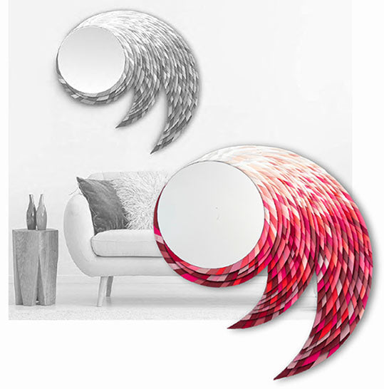 Decorative wall FENIX mirror with exclusive design UAE
