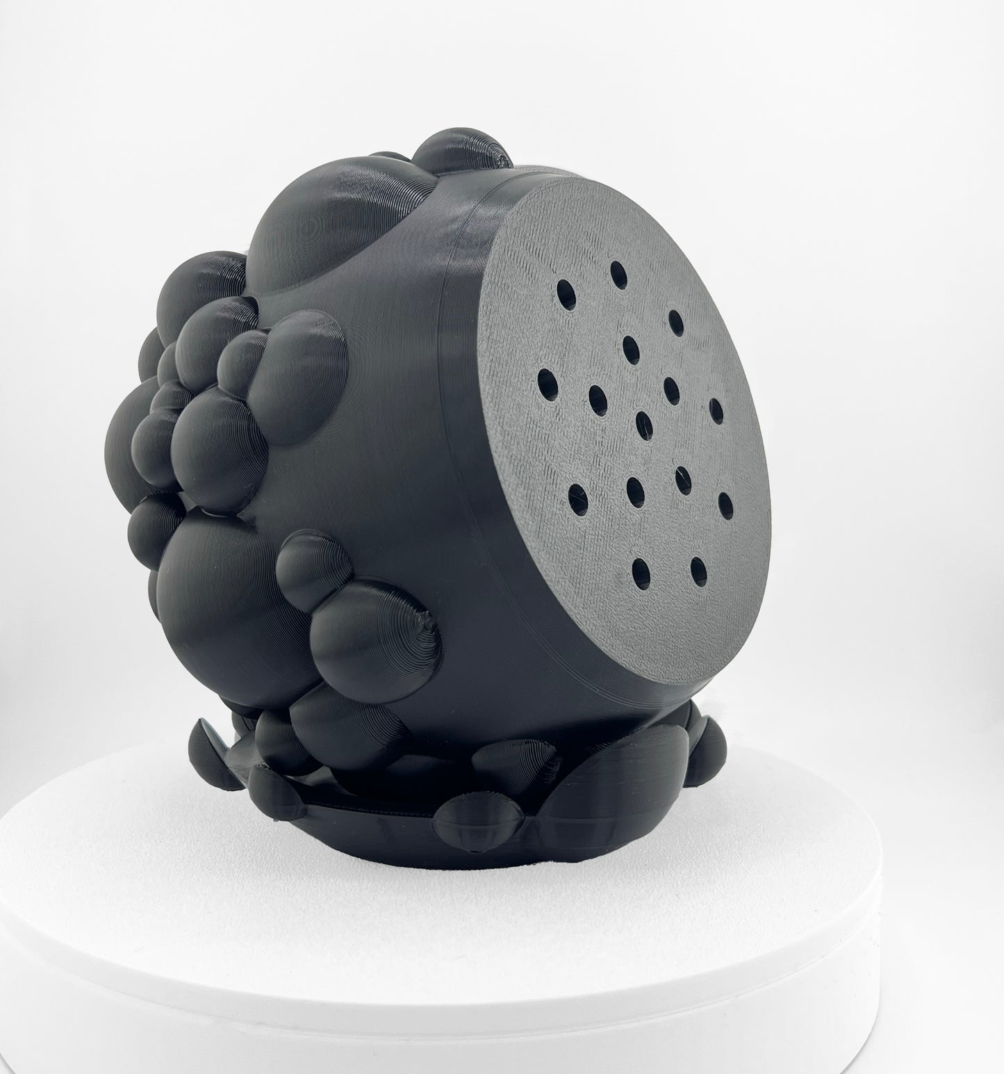 Flower Pot CLOUDS (Black)