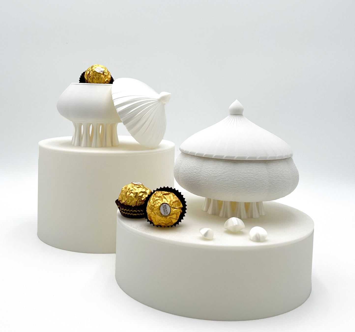 Jar JELLYFISH Medium (White)