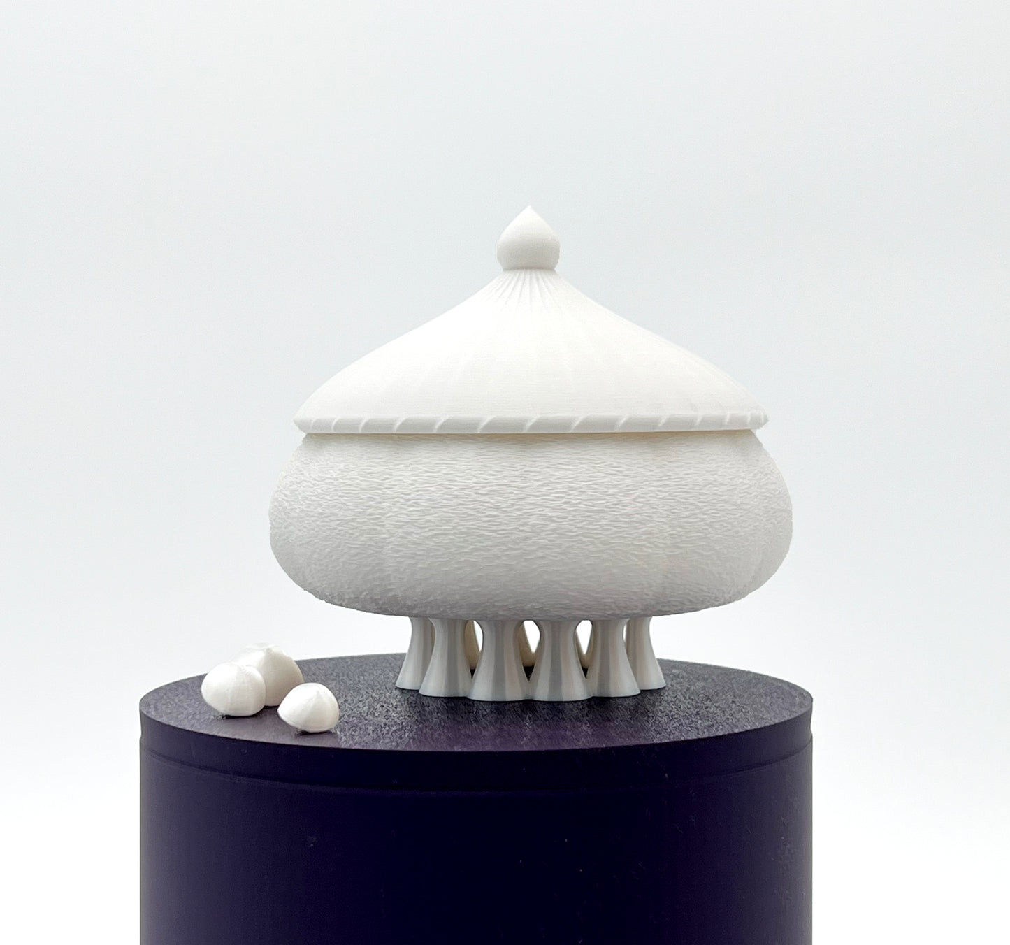 Jar JELLYFISH Medium (White)
