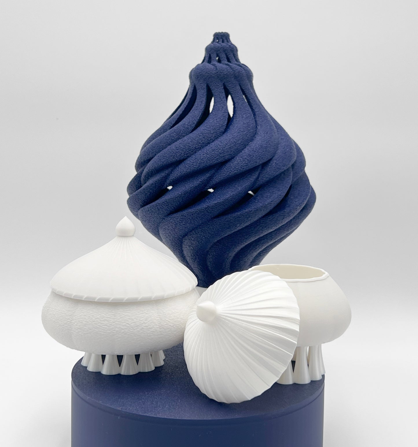 Jar JELLYFISH Medium (White)