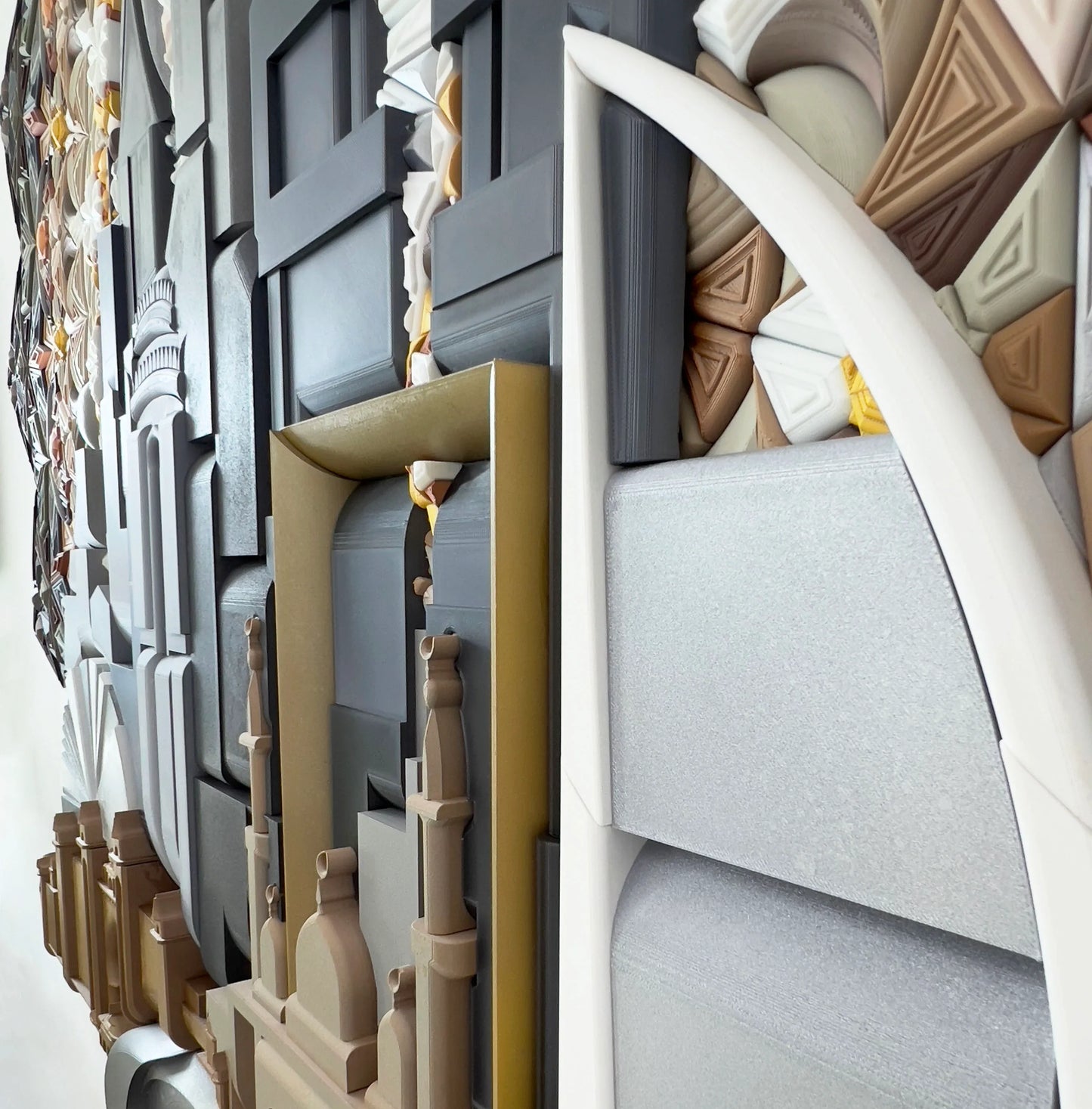 Mosaic Dubai History details side view | JOVI Creative