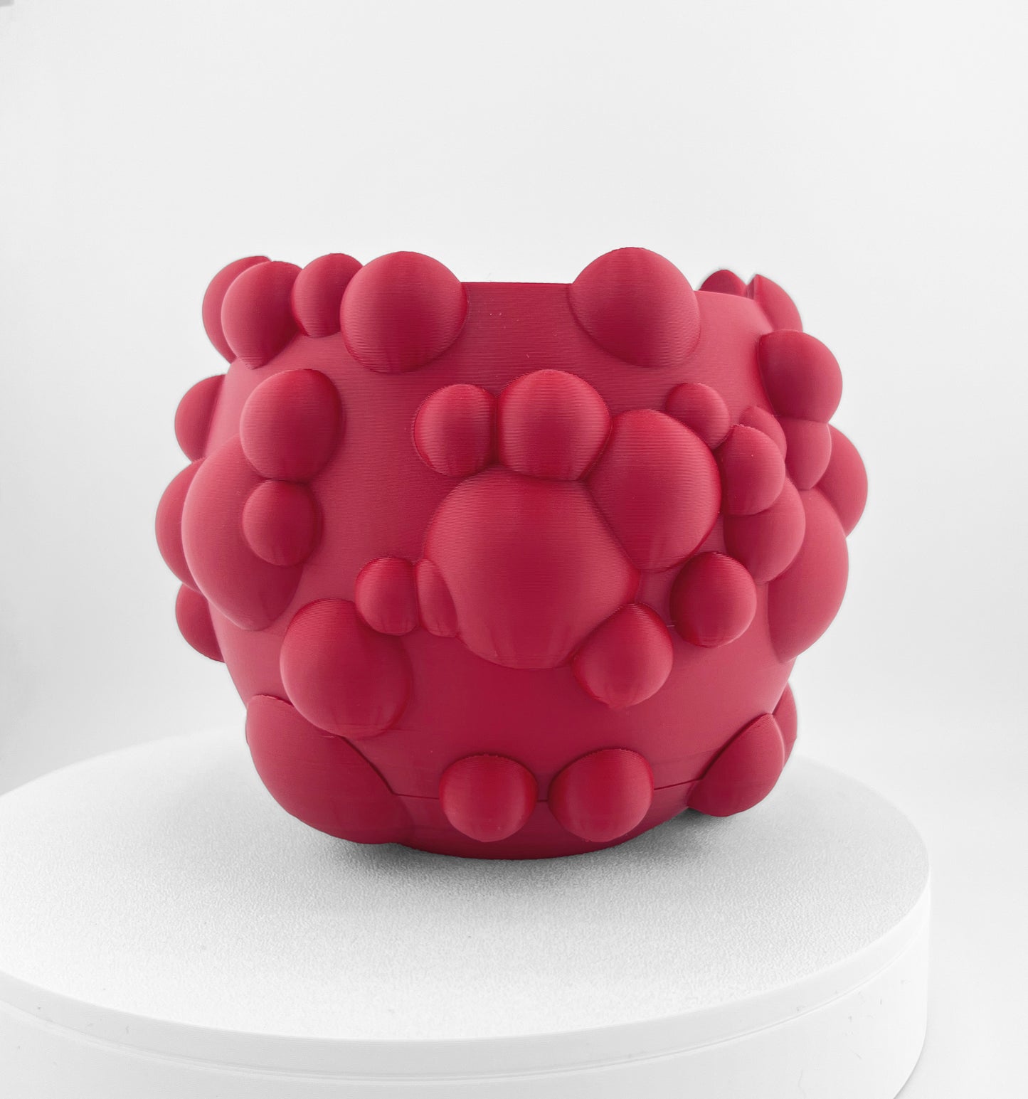 Flower Pot CLOUDS (Red)