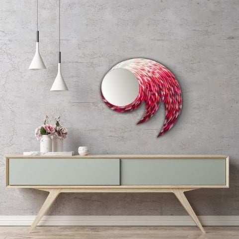Decorative wall mirror FENIX with exclusive design UAE