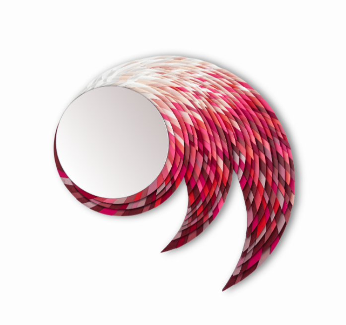 Decorative wall mirror FENIX with exclusive design UAE