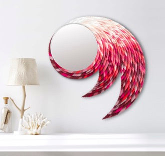 Decorative wall mirror FENIX with exclusive design UAE