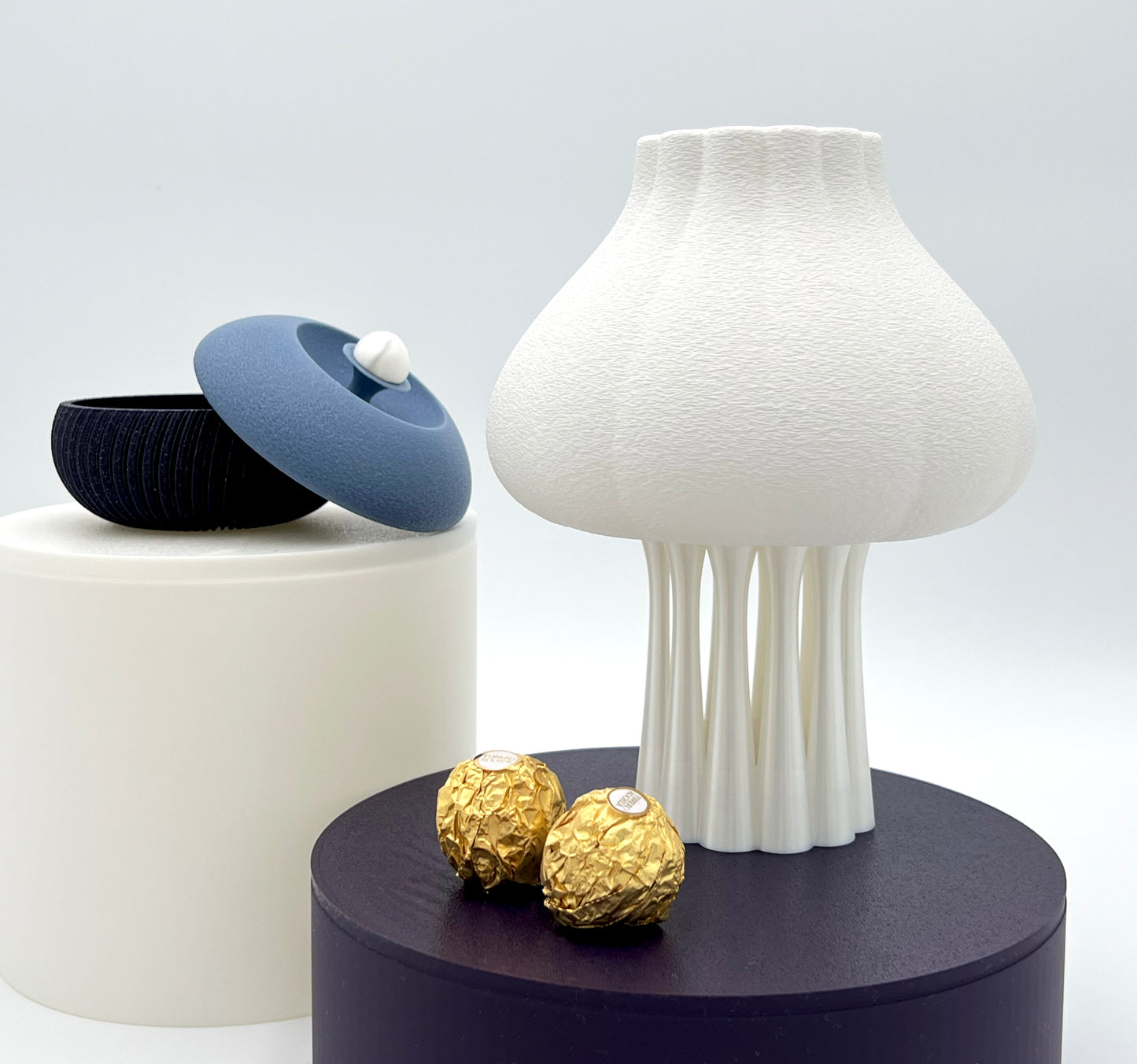 Vase JELLYFISH (White)