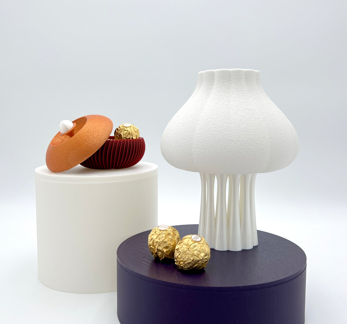 Vase JELLYFISH (White)