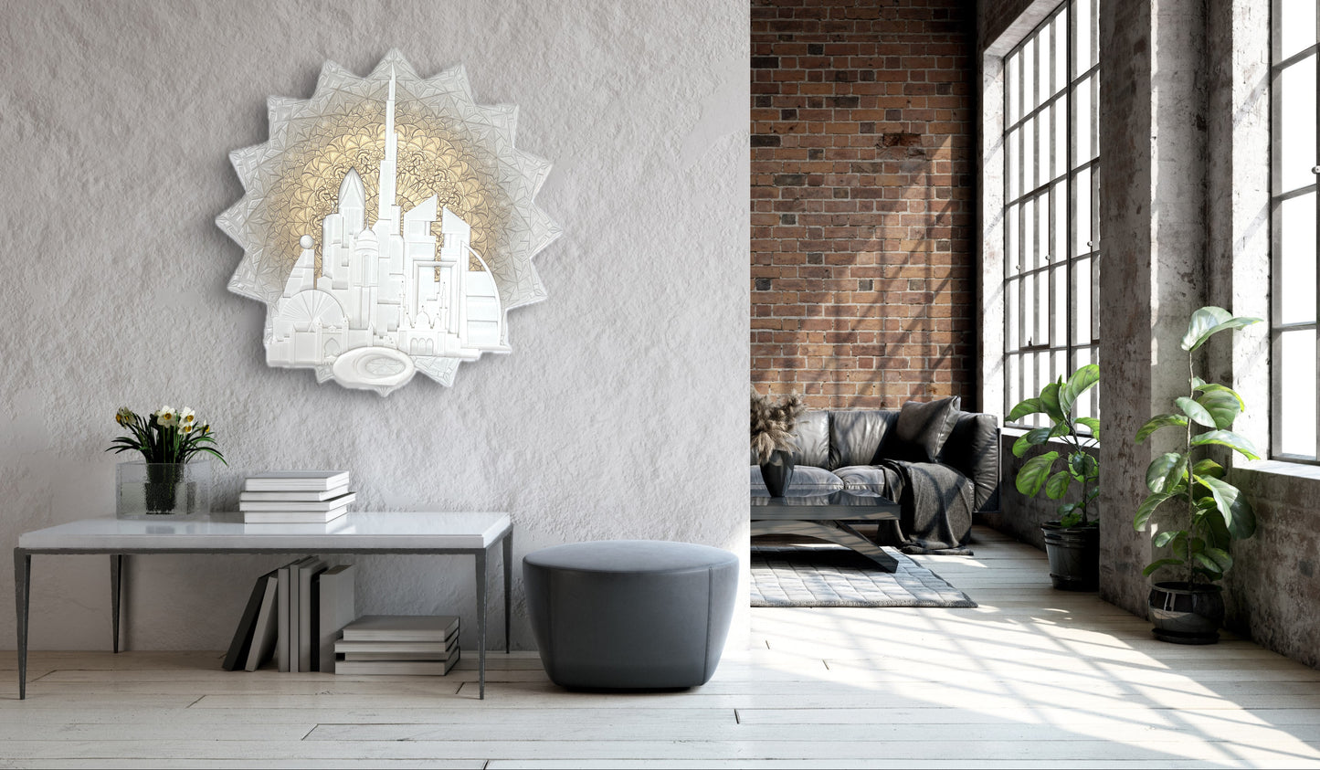 Wall decoration/Custom mosaic/Unique design/Islamic art/Dubai
