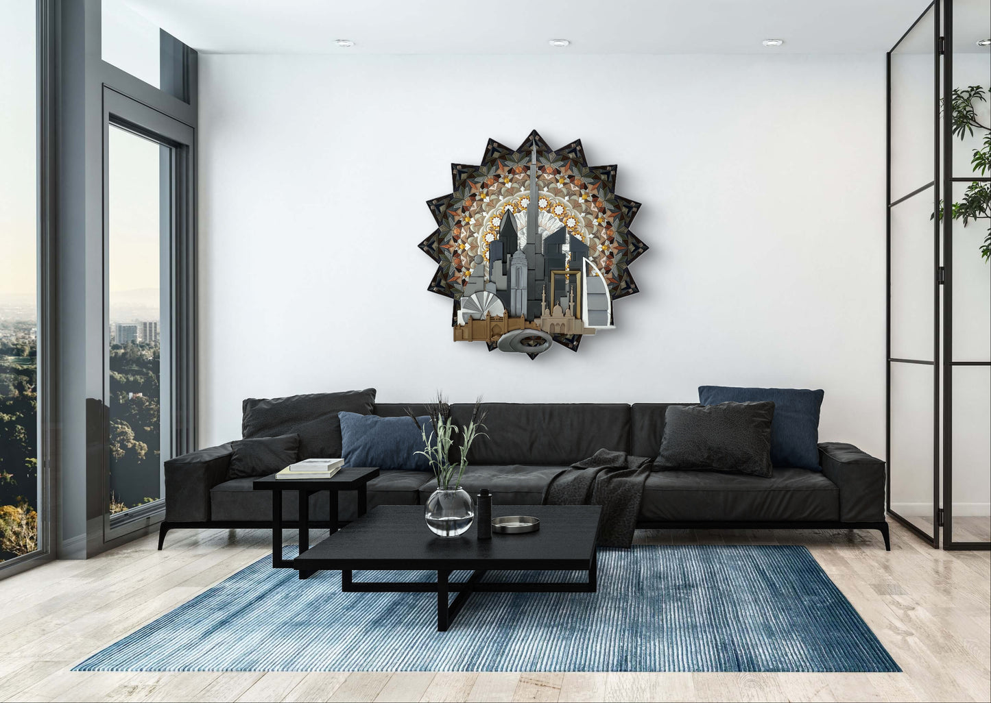 Wall decoration/Custom mosaic/Unique design/Islamic art/Dubai
