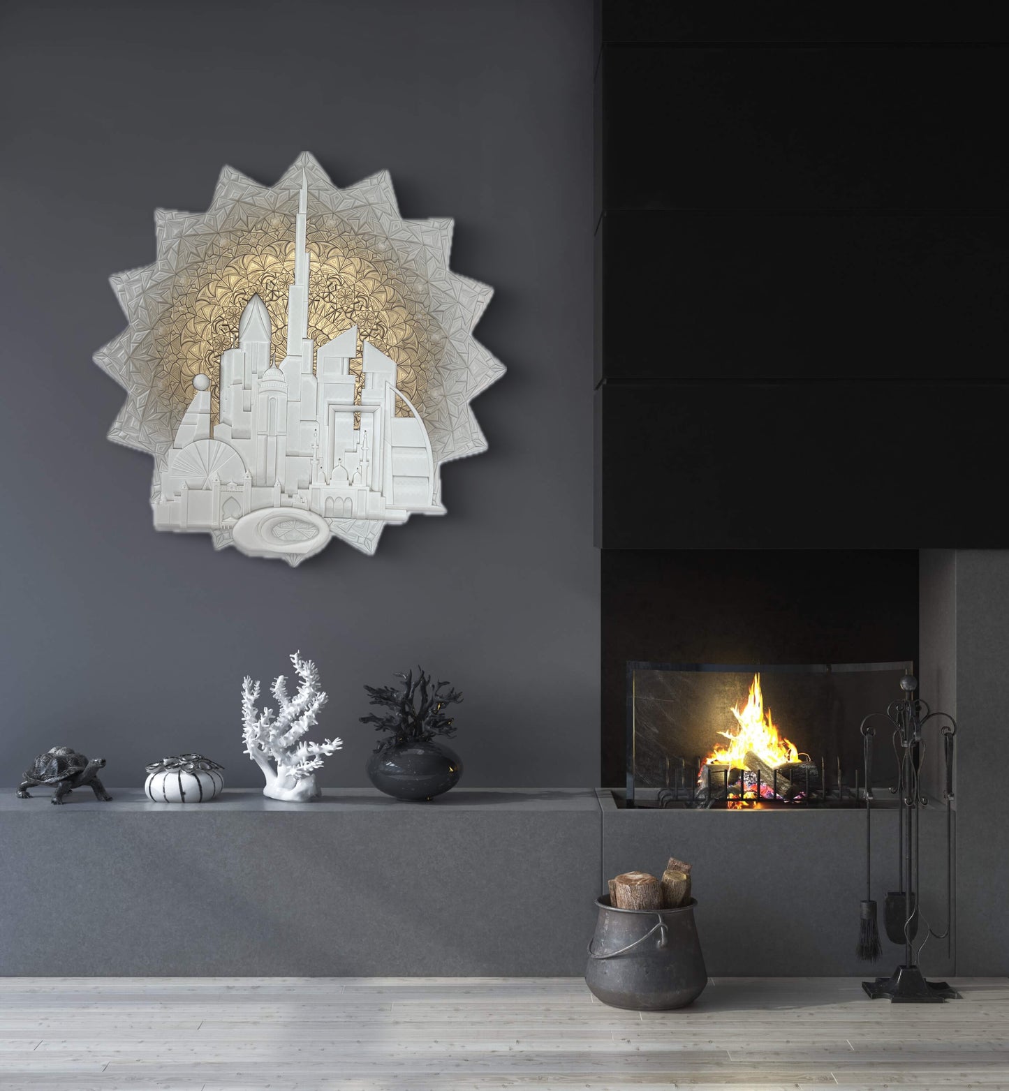 Wall decoration/Custom mosaic/Unique design/Islamic art/Dubai