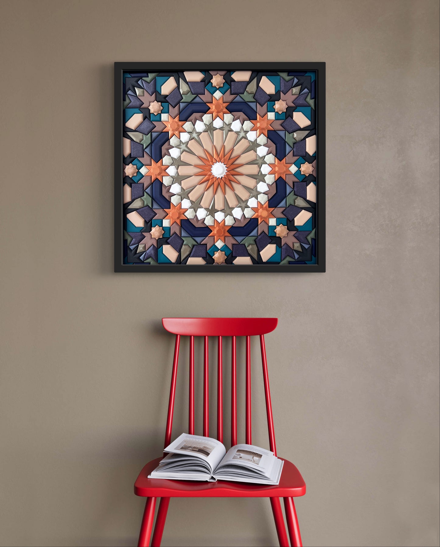 Wall decoration/Custom mosaic/Unique design/Islamic art/Emirates