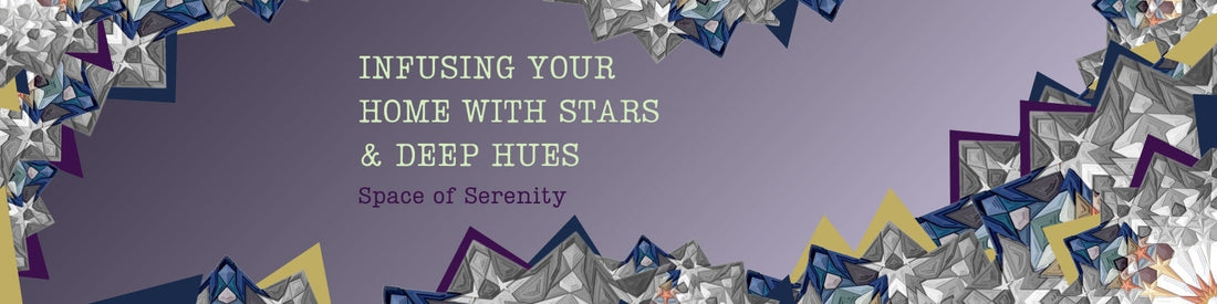 Space of Serenity: Infusing Your Home with Stars & Deep Hues
