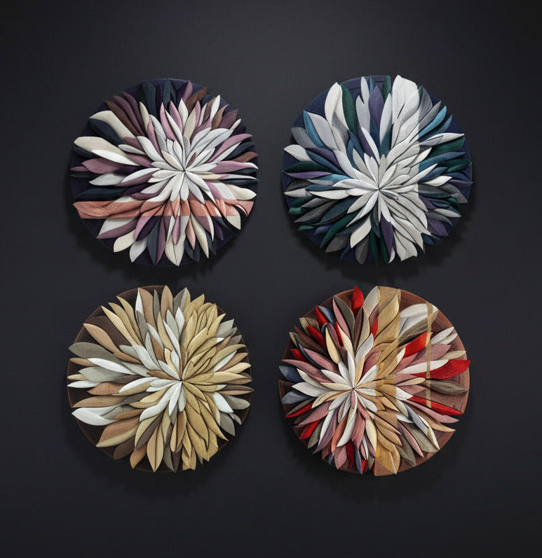 Small Scale Sculptural Mosaic Wall Art Collection | Limited Edition 30 Pieces | JOVI Creative
