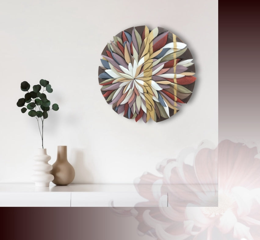 Mosaic Anthemion Red