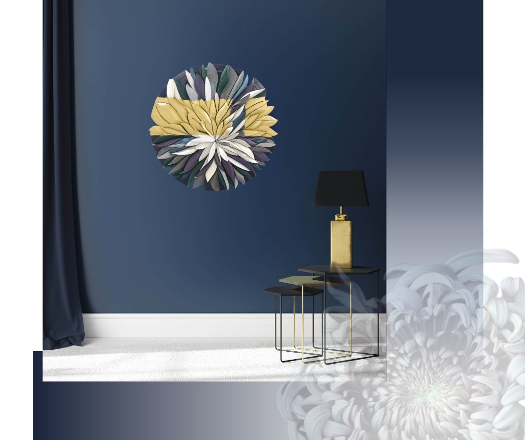 Mosaic Anthemion Blue