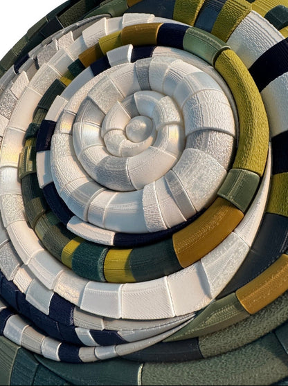 Contemporary mosaic inspired by the MOON