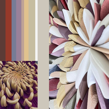 Mosaic Anthemion Red