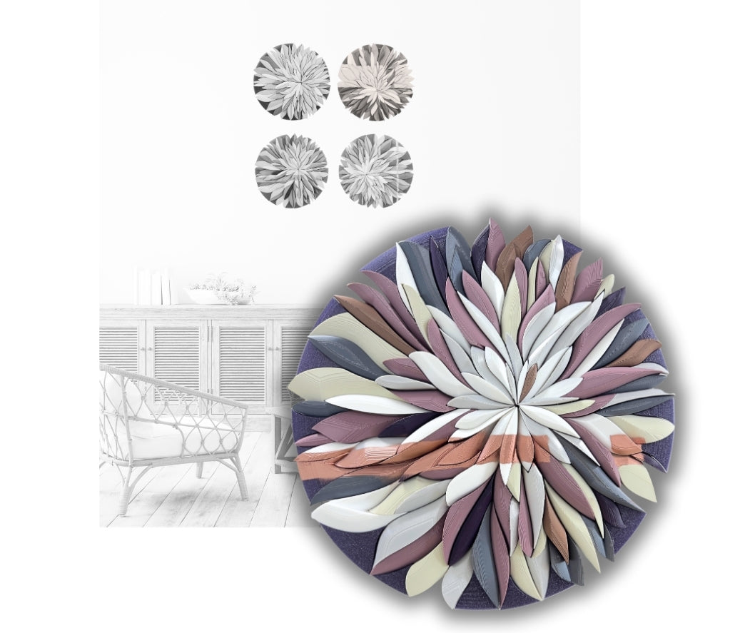 Mosaic Anthemion Violet