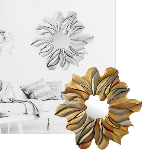 Mirror Golden Flower