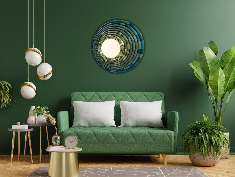 Unique mirror/Custom design/bamboo /Emirates / UAE