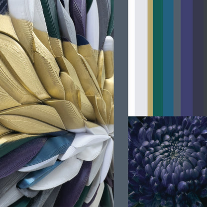 Mosaic Anthemion Blue