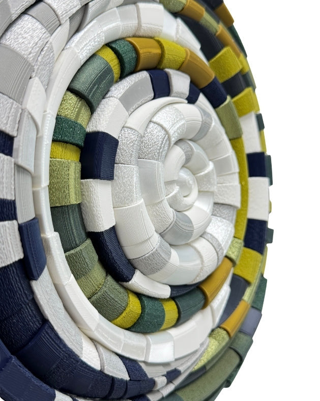 Contemporary mosaic inspired by the MOON