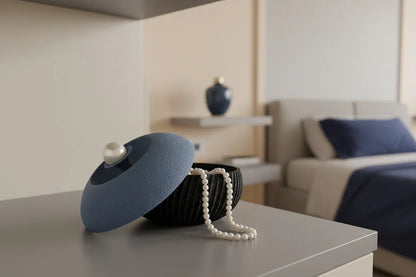 Box Blue Pearl in exclusive interior | JOVI Creative 