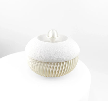 Box White Pearl top view flat lay | JOVI Creative 