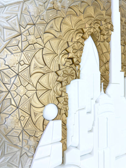 Wall decoration/Custom mosaic/Unique design/Islamic art/Dubai