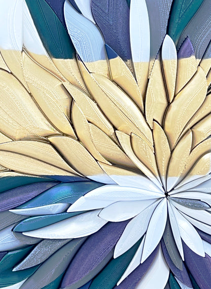 Mosaic Anthemion Blue