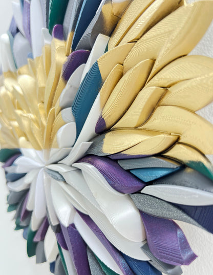 Mosaic Anthemion Blue