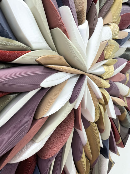 Mosaic Anthemion Red