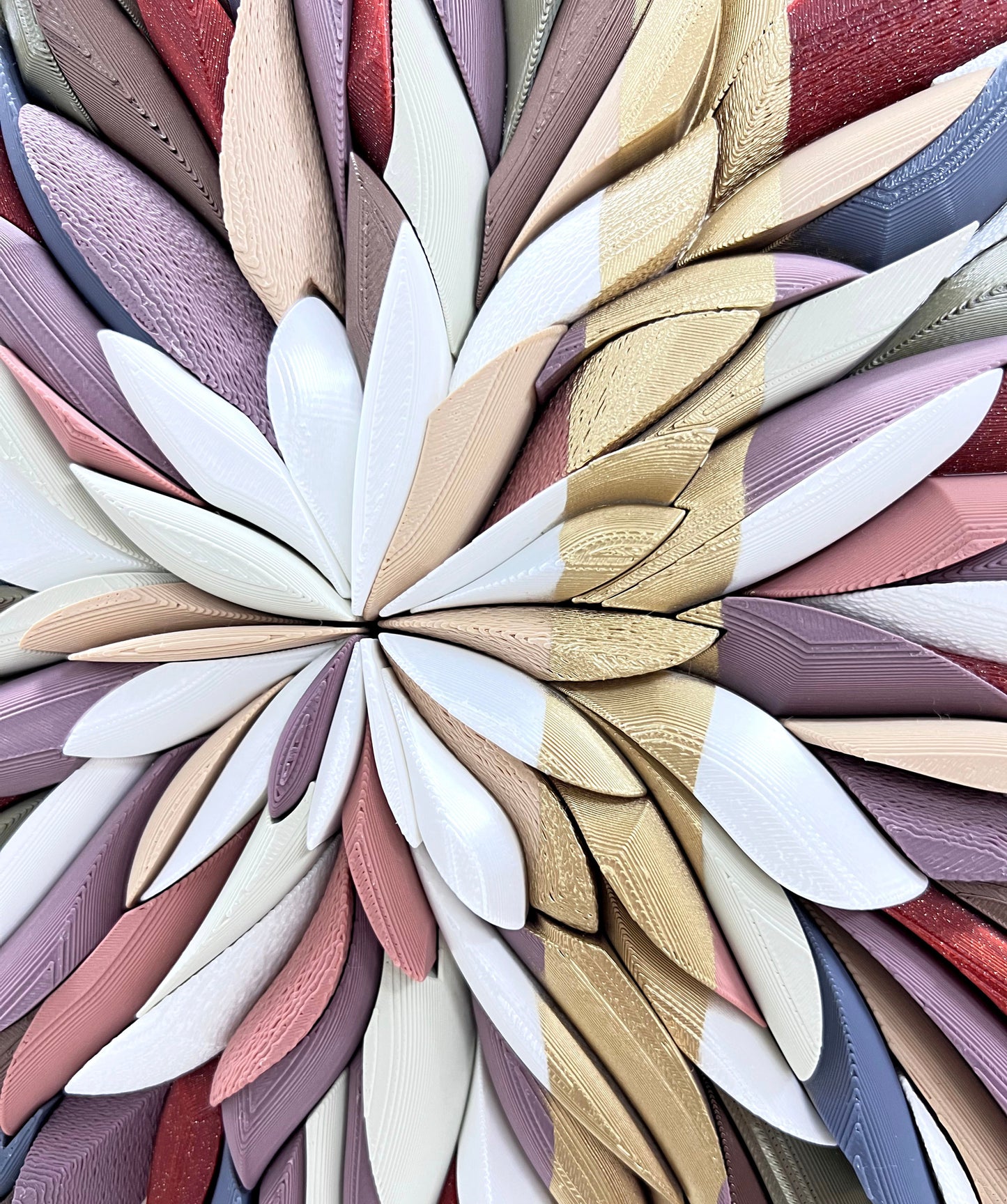 Mosaic Anthemion Red