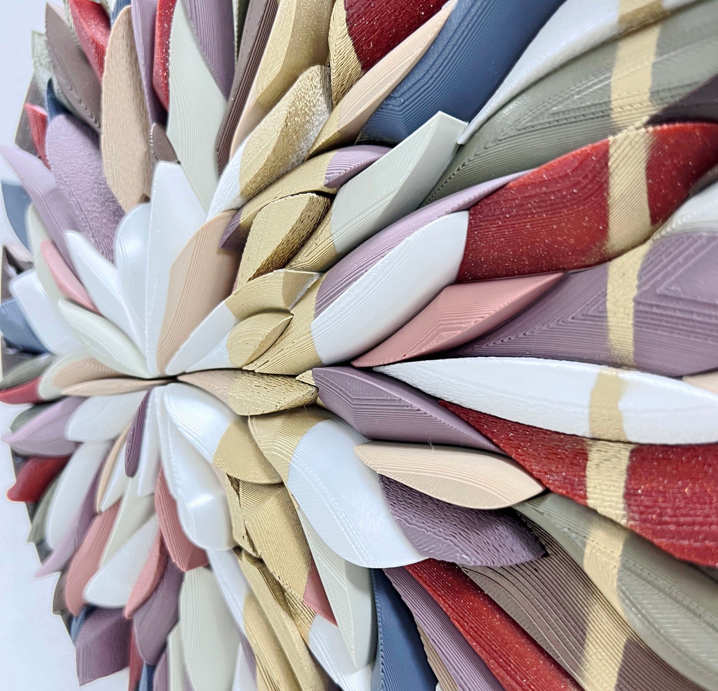 Mosaic Anthemion Red