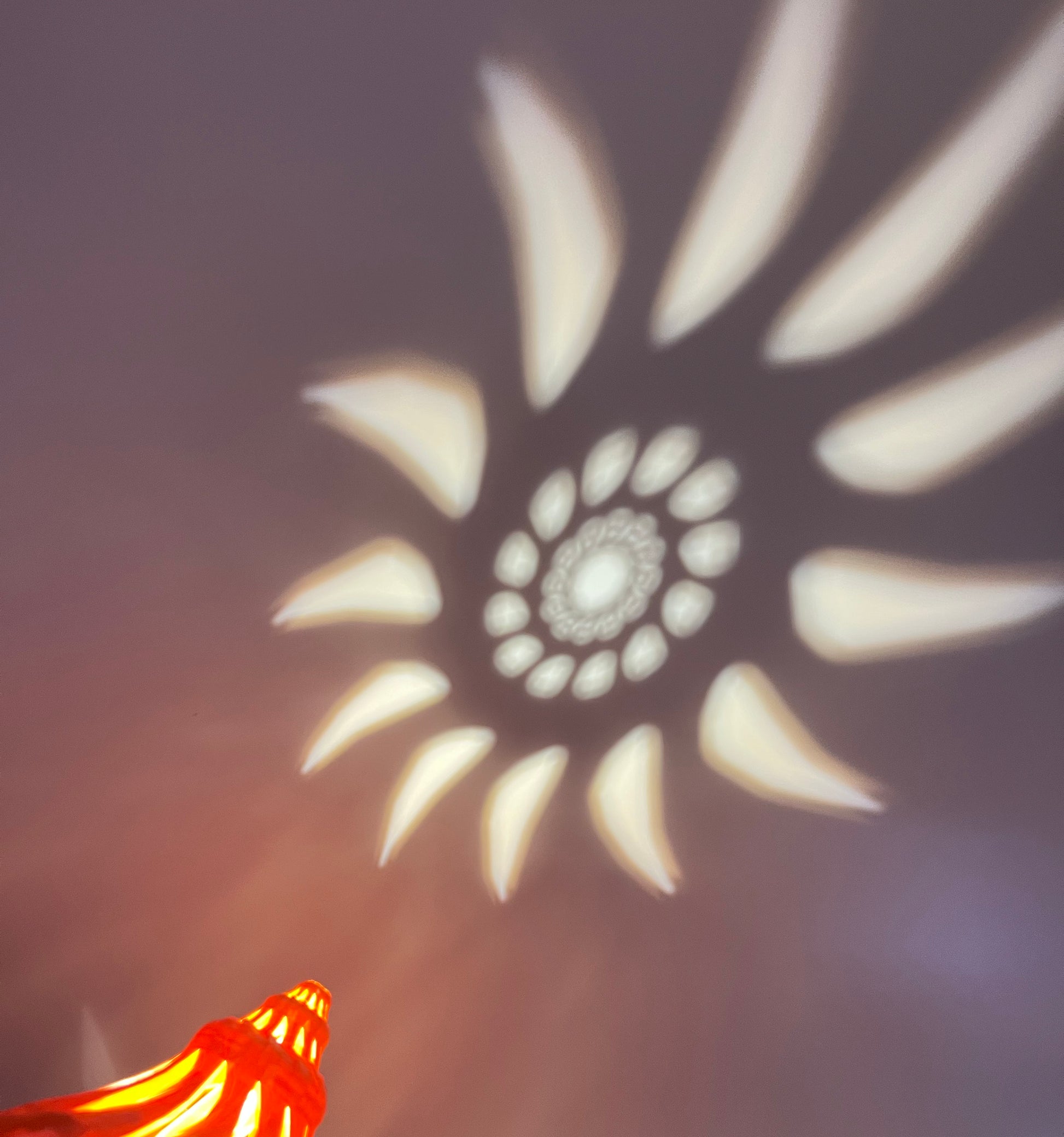 Light SEA SHELL (Gold).