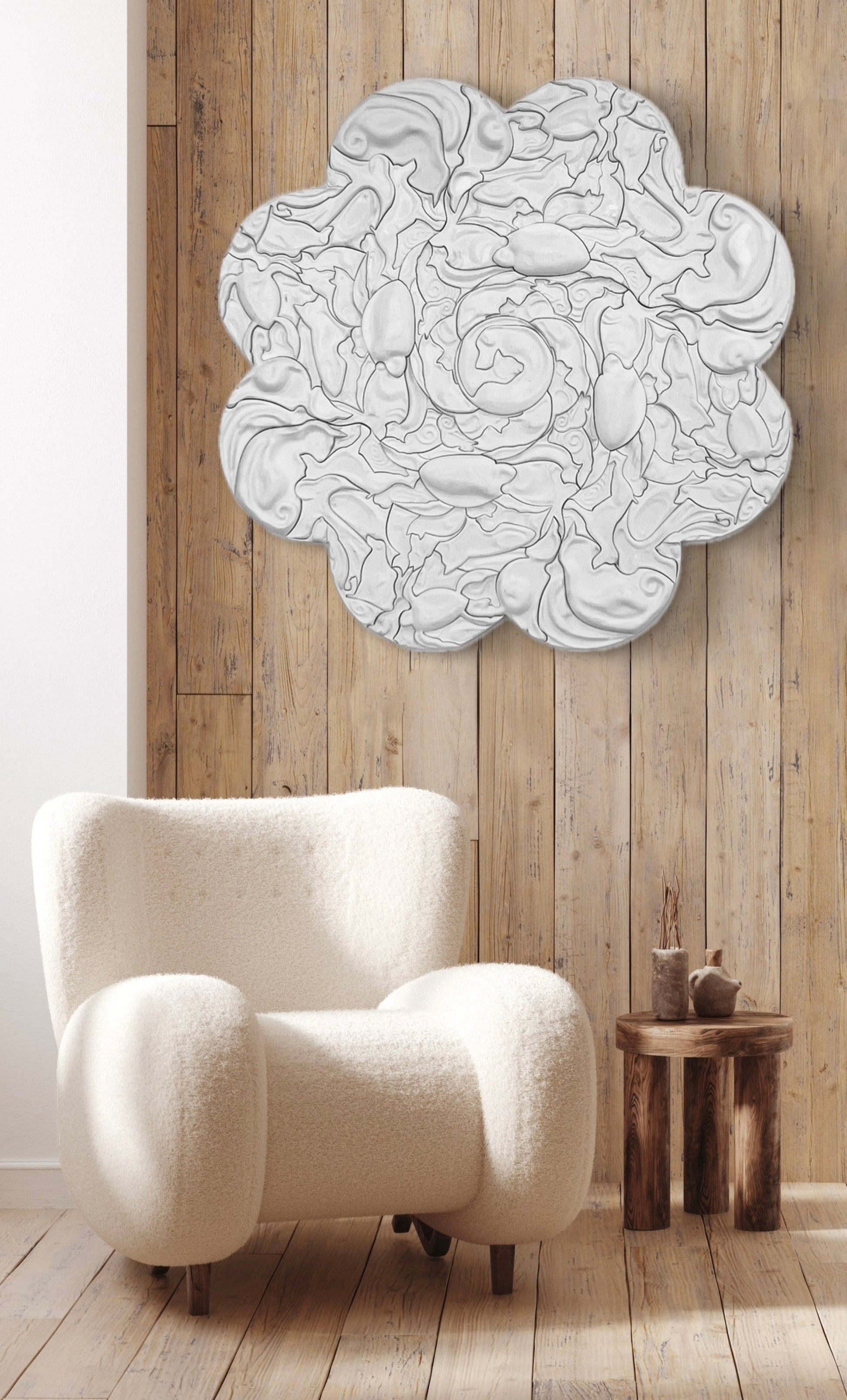 wall panel pets white