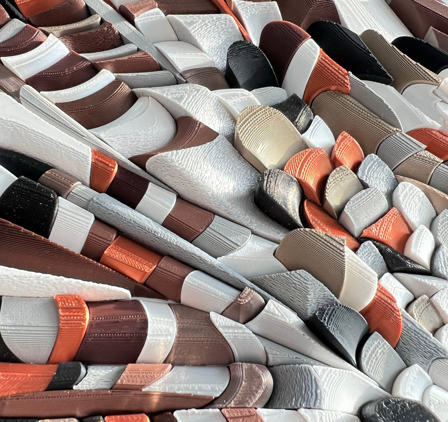 Mosaic Eagle's Feather