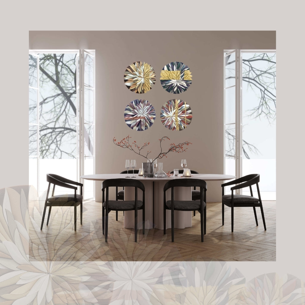 Mosaic Anthemion Red