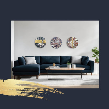 Mosaic Anthemion Blue