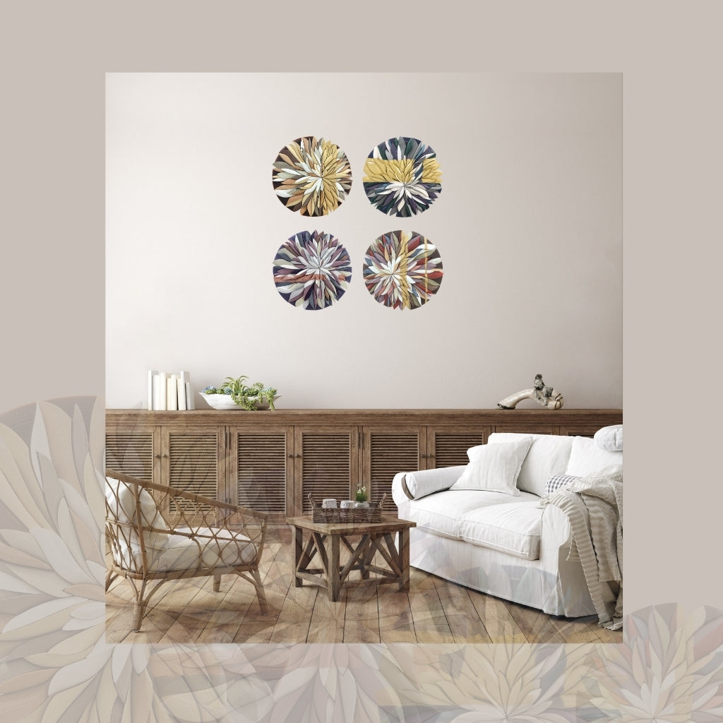 Mosaic Anthemion Red