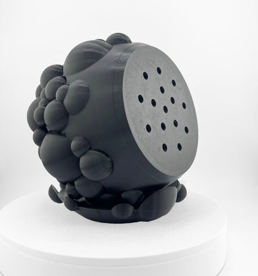 Flower Pot CLOUDS (Black)