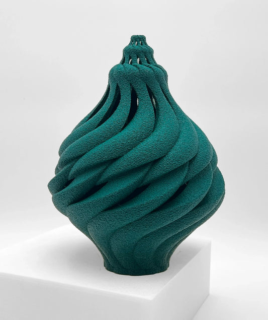 Light Sea Shell Green sculptural table light | JOVI Creative 