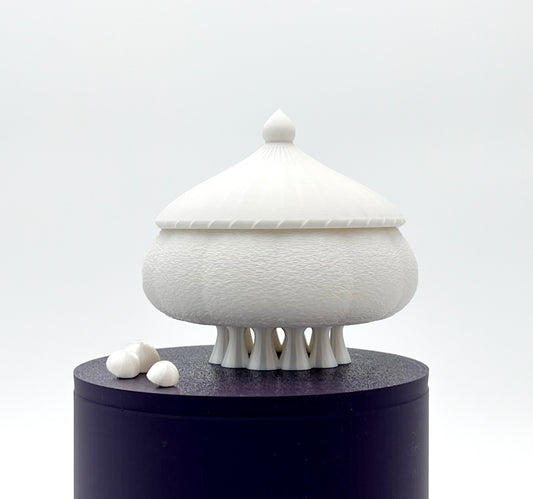 Jar JELLYFISH Medium (White)