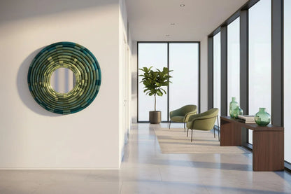 Mirror Bamboo Green public interior | JOVI Creative 