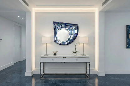 Mirror Blue Wave in hotel interior | JOVI Creative 